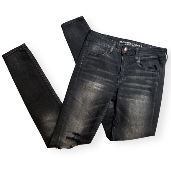 American Eagle Outfitters Pants - American Eagle Super Stretch Distressed Jeggings